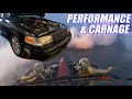 One Day Built TURBO Crown Vic Is Back! WILD Cleetus N Cars Burnouts!