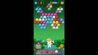 LINE バブル2　STAGE 1602　黄金コニー　アイテムあり　×1.5　Golden Cony　LINE BUBBLE 2