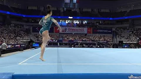 Kayla DiCello - Floor Exercise - 2021 U.S. Gymnast...