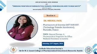Session IV: Beyond Therapy: A Pharmaceutical Diagnostic for Efflux-Mediated Resistance in bacteria