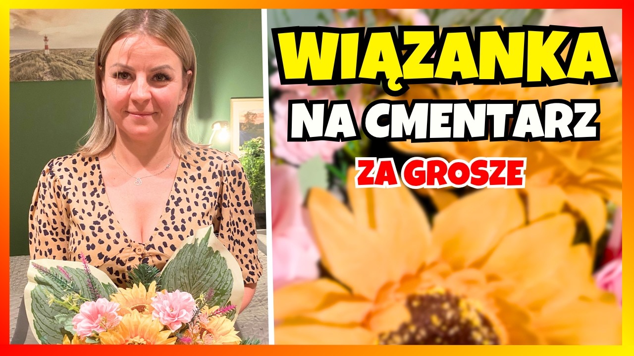 Jak zrobić Wiązankę na Cmentarz ⁉️ Prosty Sposób dla Każdego ‼️