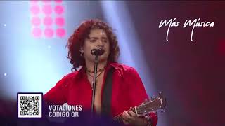 Enrique Bunbury cantando “Apuesta por el Rock & Roll" en yo me llamo (Ecuador).Gala:56