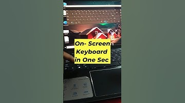 Unlock the On-Screen Keyboard Instantly: The Hidden Windows Shortcut You Need!#TechTips#WindowsHack