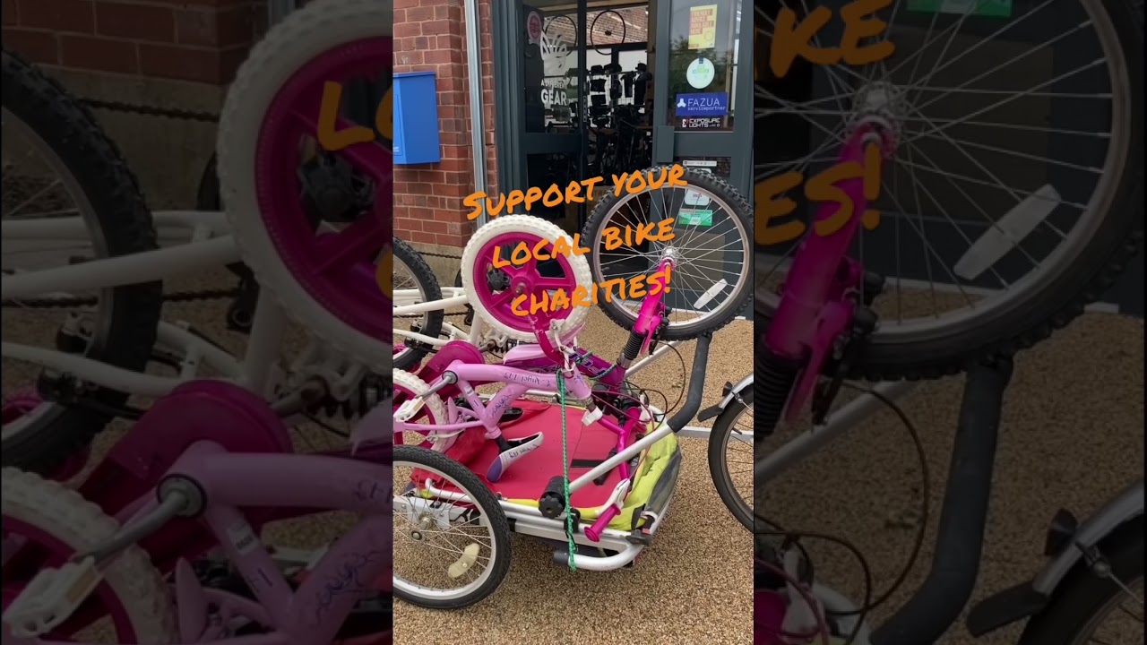 Support your local bike charities // cycle 