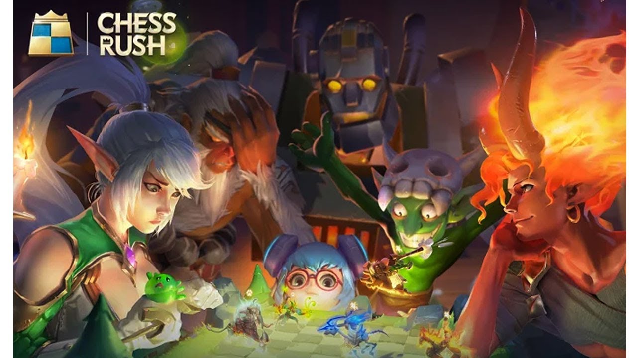 Chess Rush !! Combo early game 3 Hunter !!