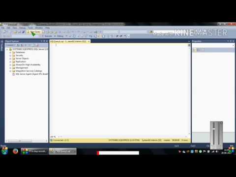 How to create and drop database in sql|P1