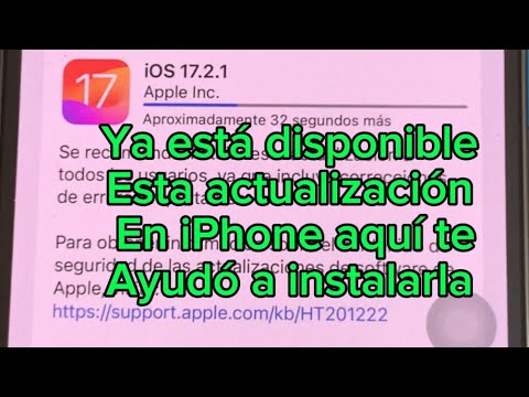 iOS 17.2.1 ya está disponible vamos actualizar tu iPhone 👈 - YouTube