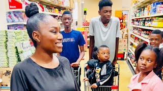 SHOPPING WITH MY KIDS AT AN ASIAN SUPERMARKET