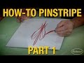 How To Pinstripe: Custom Pinstripes with Rick Harris & Kevin Tetz - Pt.1 of 3 - Eastwood