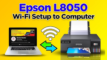 Epson L8050 Wi-Fi Setup – Print from Computer Without USB