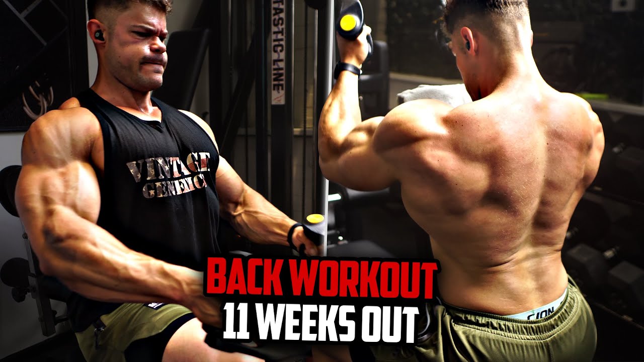 Back Workout for MASS | Competition Update! - YouTube