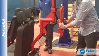 BPM Pneumatic Manipulator for Vehicle Double Seat Handling