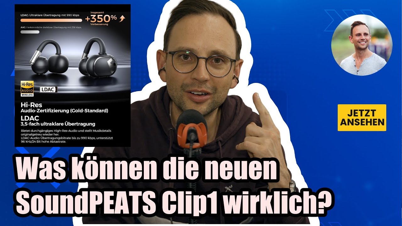 🎧 Hi-Res & Dolby für kleines Geld: SoundPEATS Clip1 🎉