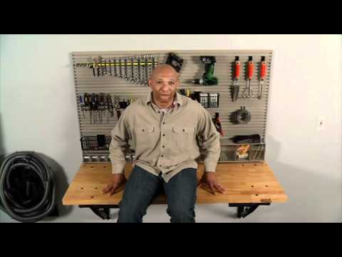 bench solution fold-away workbench.mov - youtube