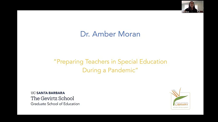 Amber Moran, Preparing Teachers in Special Educati...