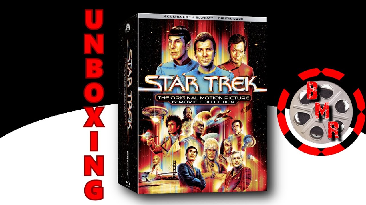 Star Trek: The Original Motion Picture 6 Movie Collection 4K UHD +