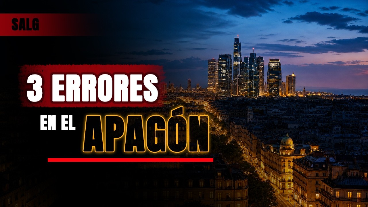 Miniatura del vídeo Los tres errores del apagón