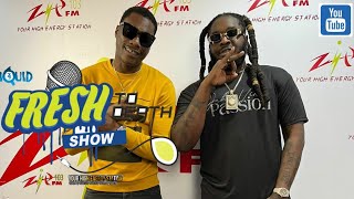 JAH VINCI talk about new Ep  Interview ZipFm (Fresh2death Show) with Zj Liquid