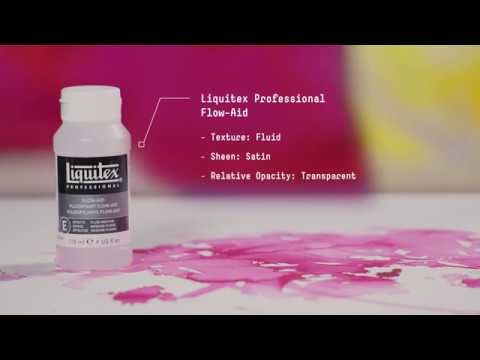 Liquitex Professional Flow-Aid - Using Flow-Aid For Your Acrylic Art 