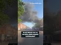Firefighters battled to contain a fire that broke out at Golders Green's largest kosher supermarket🔴
