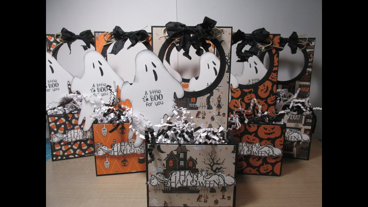 Door Hanger Treat Box / Gift Box #10 ~13 Haunted Projects of Halloween [2021]
