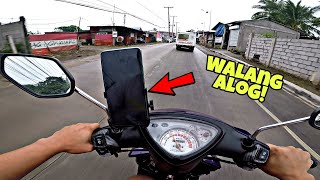 Installing Cellphone Holder On Motorcycle | Yamaha Mio Sporty