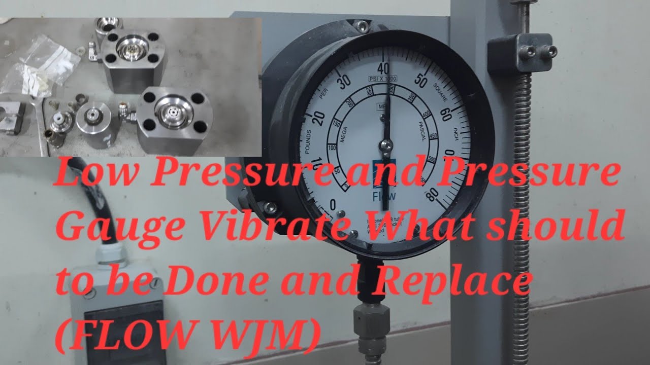 LOW PRESSURE AND PRESSURE GAUGE VIBRATE AND SHAKING WHAT SHOULD BE DONE