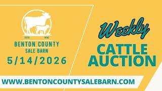 5/14/2026 - Cattle Auction - Benton County Sale Barn