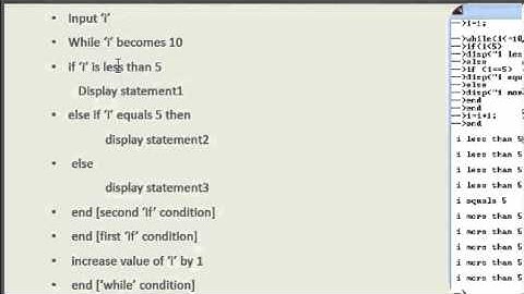 Scilab tutorial - Looping and Branching Part 3