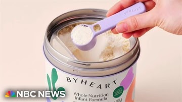 ByHeart recalls infant formula sold nationwide due to serious health risks