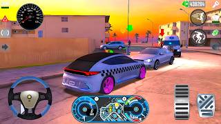 Real Taxi Driver 3D 2026 – Rainy City Taxi Driving Slippery Roads And Traffic Jams | Gaming Saqii screenshot 5