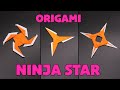 03 cool origami paper ninja star shuriken