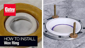 How to Install A Toilet Wax Ring