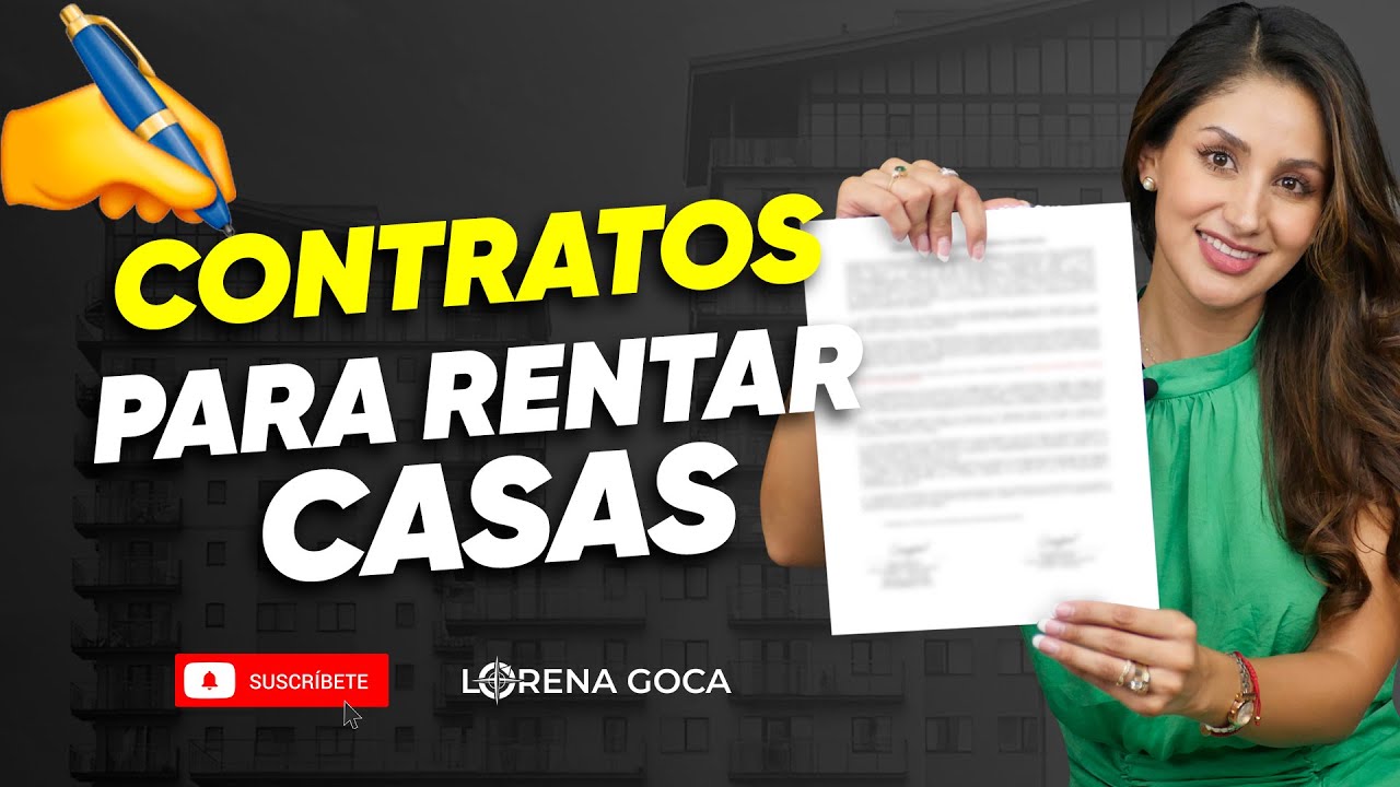 Contratos para rentar casa 📑🏡