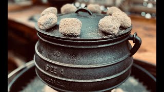 South African Potjie - Cast Iron Pot Cooking