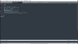 Demonstração de variáveis e blocos PHP #phpdeveloper #development #phptutorials #languageskills #sql