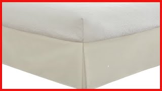 Great product - FRESH IDEAS Bedding Tailored Bedskirt Classic 14 Drop Length Pleated Styling Qu