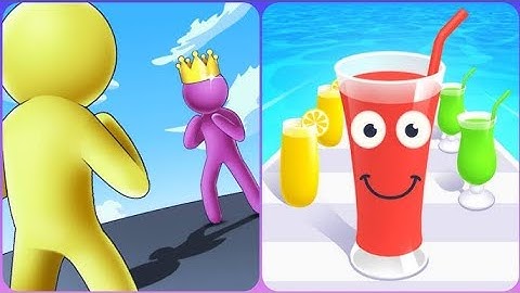 Giant  rush 3d🟡🟢 vs🛑🔴🟥 Juice Run 3DAll Levels Game  MobileWalkthrough iOS, Android Gameplay Update