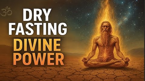 The Spiritual Science of Dry Fasting – Ancient Power You Forgot