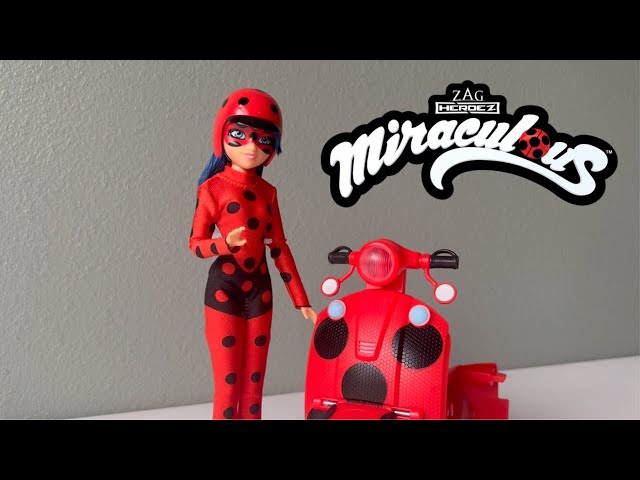 Miraculous Ladybug Switch 'N Go Scooter and Doll Playset Unboxing