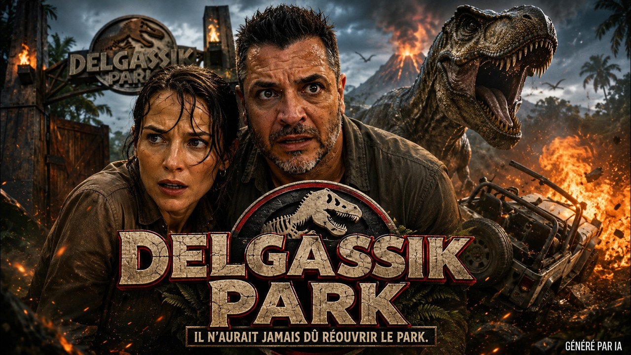 Delgassic Park, court métrage réalisé avec l'intelligence artificielle