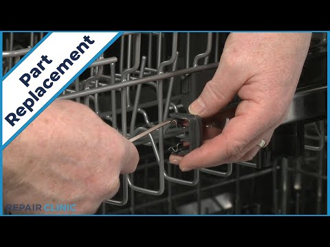 Front Rack Stop - KitchenAid Dishwasher (Model KDFE204KPS0)
