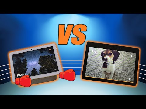 The Amazon Echo Show vs The Google Nest Hub Max - Which is the Best Smart Display?