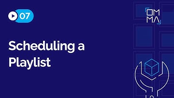 How to Schedule a Playlist on our Digital Signage Dashboard | OmmaSign