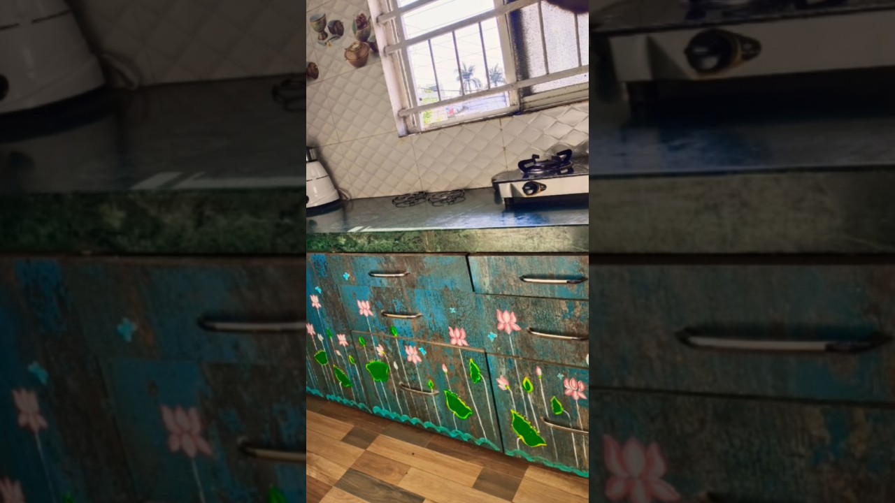 My kitchen cabinets makeover ❤️|