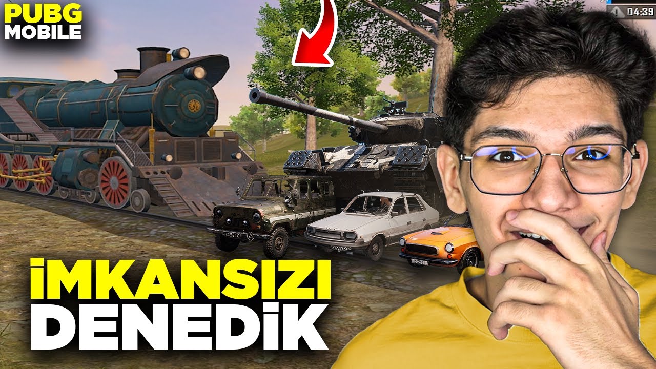 İMKANSIZ! TRENİ DURDURMAYA ÇALIŞTIK! - PUBG MOBİLE