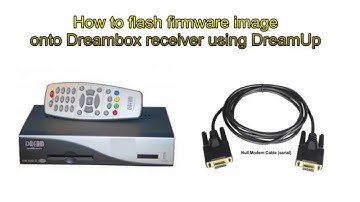 How to flash firmware image onto Dreambox using DreamUp