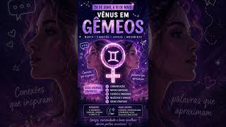 AQUÁRIO  - VÊNUS EM GÊMEOS  #shorts #signos #horoscopo #venus #aquario