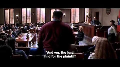 The Rainmaker Sentencing scence