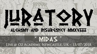 Juratory – "Midas" Live @ O2 Academy, Newcastle - 13/07/2018